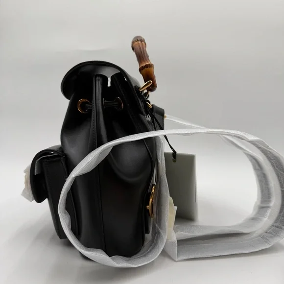 NEW Gucci Bamboo Backpack - Picture 4 of 10